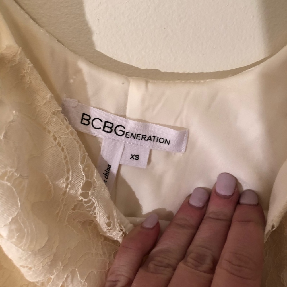 BCBGeneration Spaghetti Strap Babydoll sz XS ✨ - Picture 5 of 8